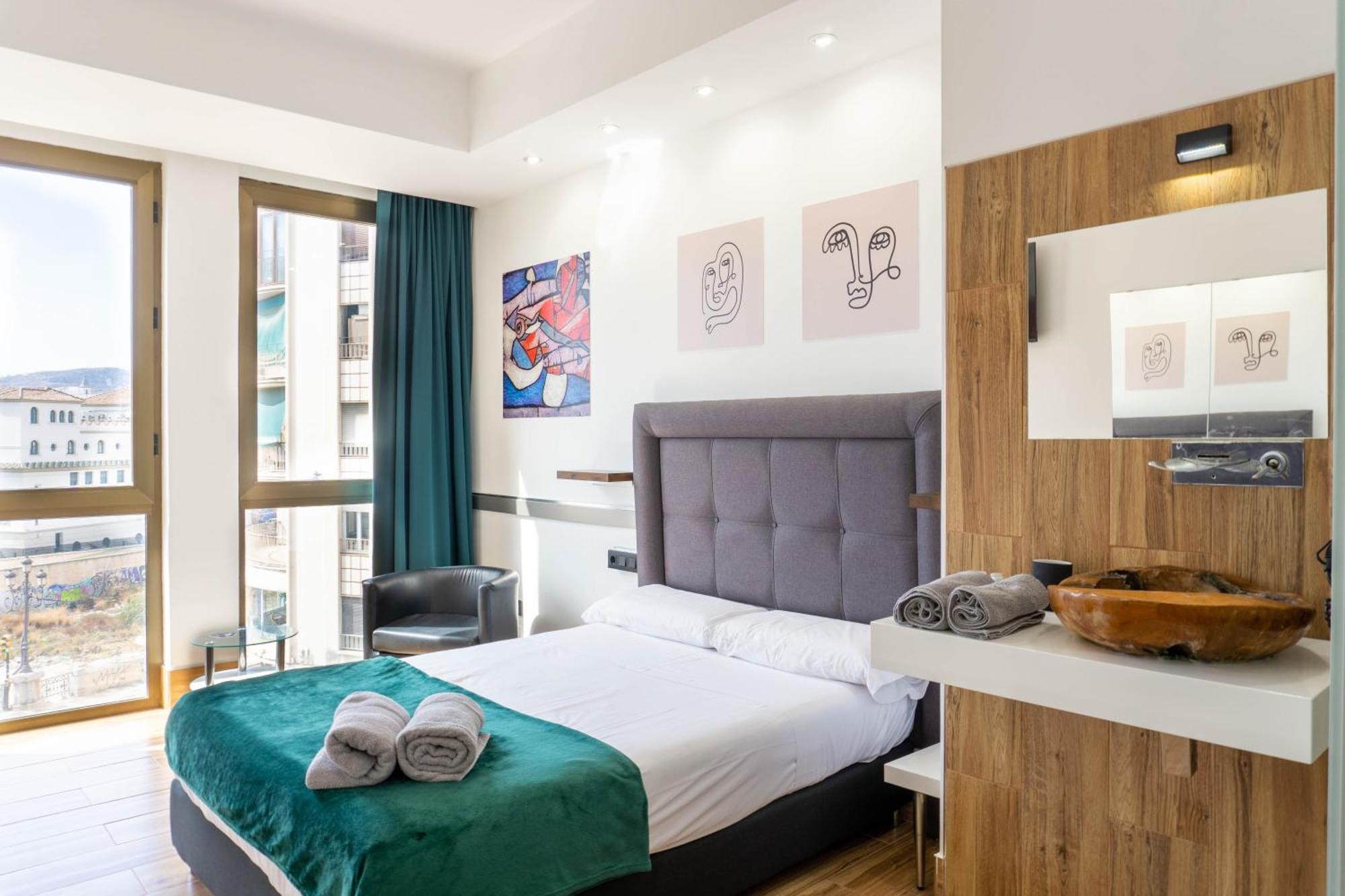 Ilustre Rooms Center Vistas Málaga Eksteriør billede